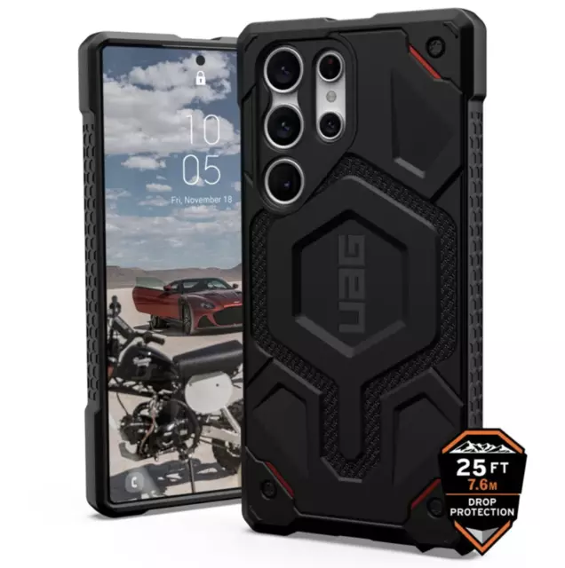 Urban Armor Gear UAG Monarch Pro Carbon Case Magnetic Samsung Galaxy S23