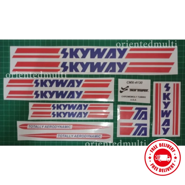 Vintage REDLINE Foil STICKER RL Logo Old School Decal BMX Bike Race nos