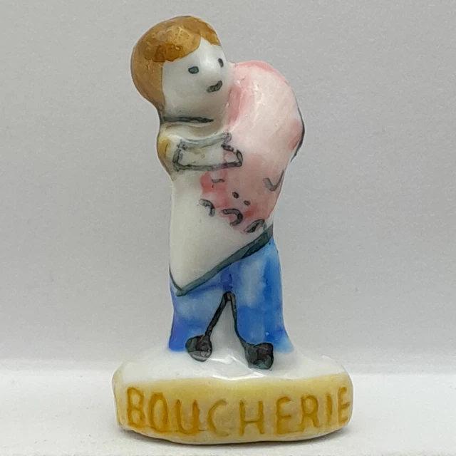 Fève en porcelaine Boucherie Nordia (B21P)