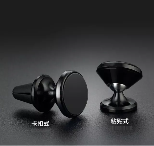 Magnetic Car Dash/Vent Mount Phone Holder Kit 360 Degree Tablets Support Stand