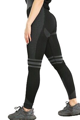 Donna Nuovi Leggings Stampati Gym Training Pants Sport Fitness Pantaloni Tutte Le Taglie