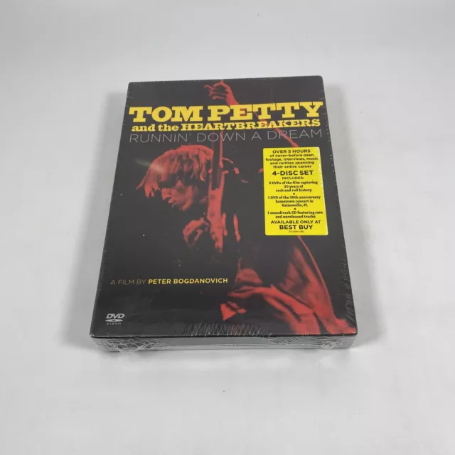 Tom Petty and The Heartbreakers RUNNING DOWN A DREAM 4 DVD Rare Sealed NIB Music