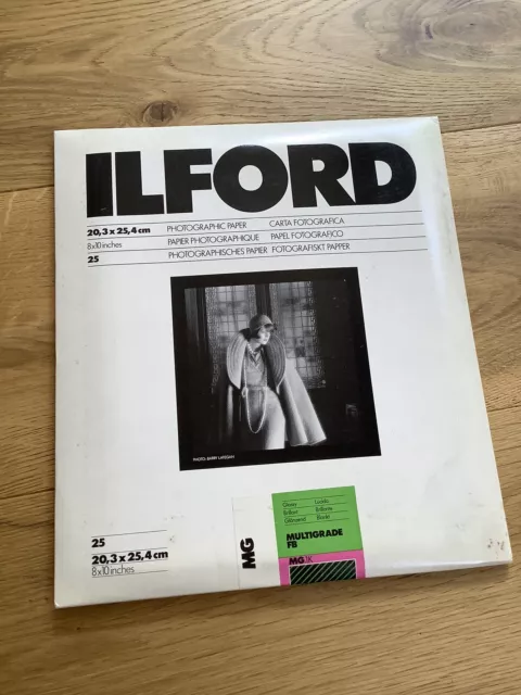 Ilford Multigrade FB 1k Glossy 8x10" (20.3x25.4cm) - 25 sheets