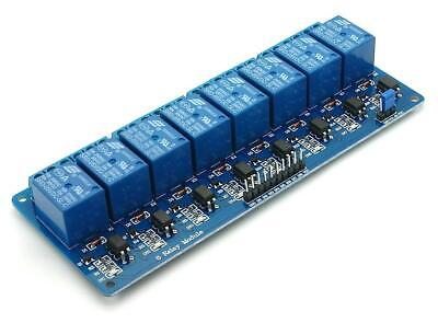8 canali relè relay modulo carta 5v con optokopplern Arduino Raspberry Pi 