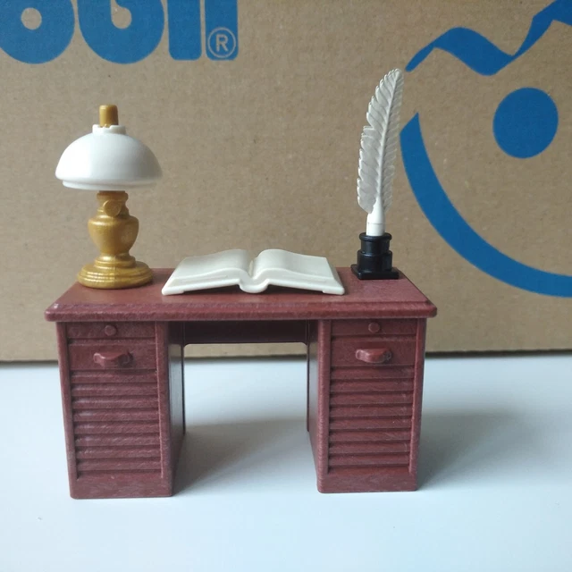 Playmobil Escritorio con silla, mesa y silla, muebles del oeste Playmobil Escritorio con silla, mesa y silla, muebles del oeste