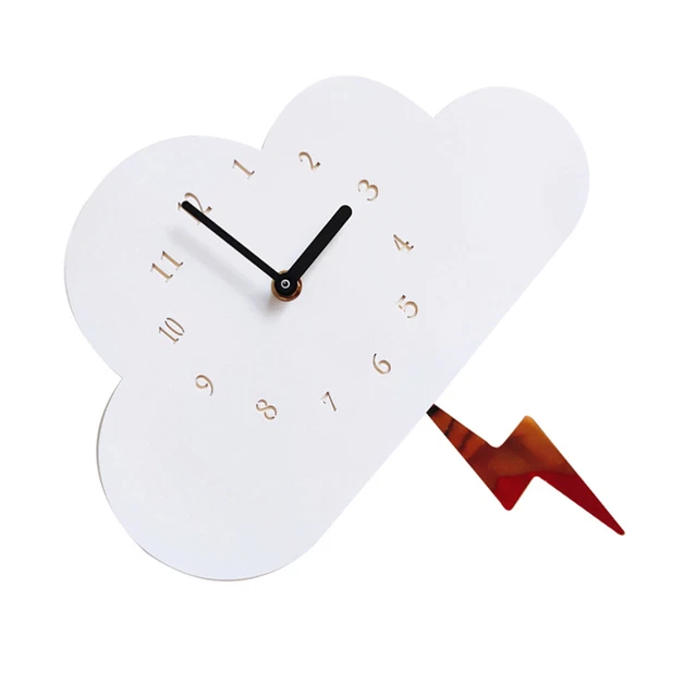 Horloge Jardin Double Face Kitabetty - Fer Forgé, Mouvement Quartz, 30x37x9 Cm - Avec Clochette Décorative
