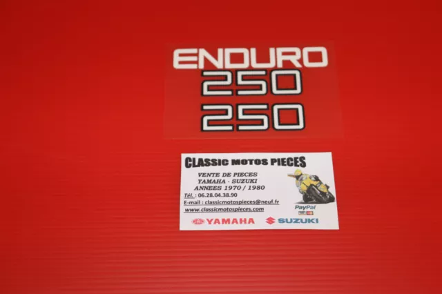 Yamaha  Dtmx 250 Emblemes Compatible Pour  Caches Lateraux