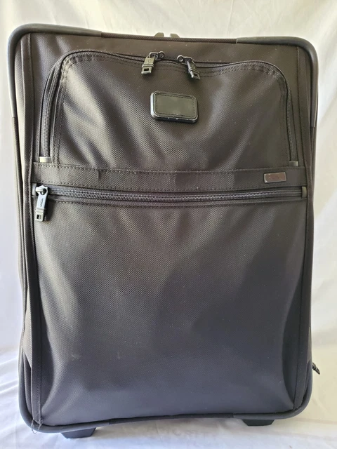 Tumi Black Luggage 20" Upright Wheeled Suitcase 13