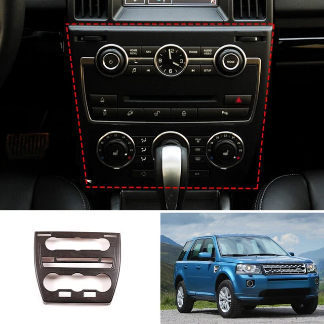 For Freelander 2 LR2 2008-2012 Oak Wood Grain Console AC Volume Switch Panel 1PC