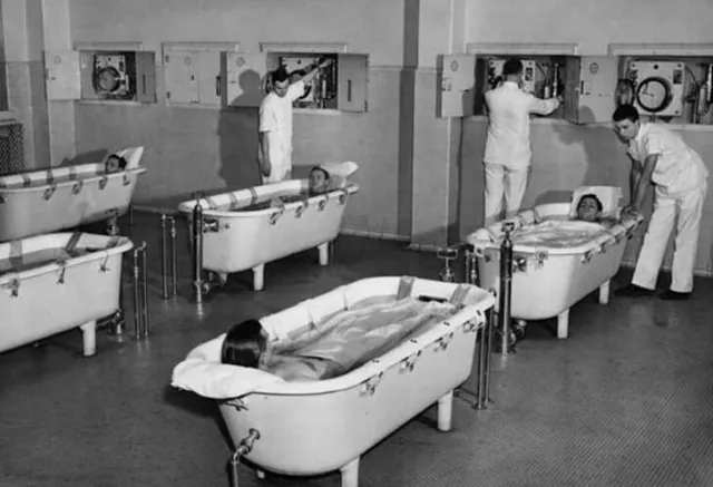 Antique Medical Insane asylum treatment Photo 1238 Oddleys Strange & Bizarre