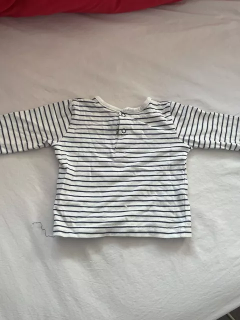 Matalan gestreiftes T-Shirt Neugeborene Größe