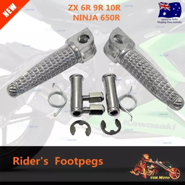 Motorcycle Foot Pegs Footpeg Footrest for ER6N ER6F NINJA 650R 09/10/11/12/13