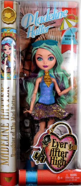 EVER AFTER HIGH MU ECA MADELINE HATTER MIRROR BEACH MATTEL