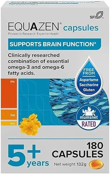 EQUAZEN EYE Q Capsules 180 Count Omega 3 Supplement £23.19 - PicClick UK