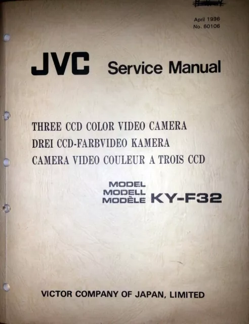 JVC KY-F32 Service Manual