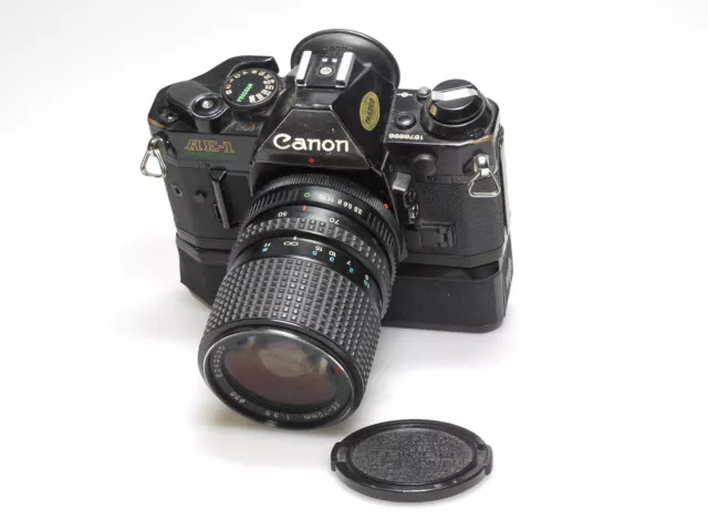 Canon AE-1 Program Black + RMC Tokina 35-70mm F/3.5
