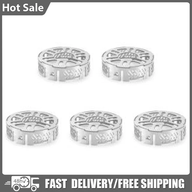 Paravento Da Campeggio SunAurora - 10 Pannelli In Alluminio Pieghevole - Antivento Per Fornelli Da Esterno