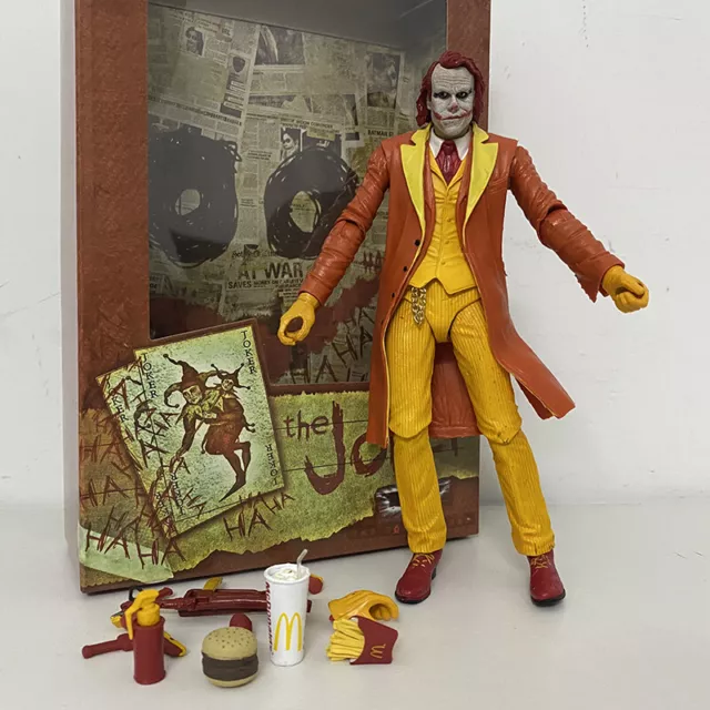 Figura de acción de PVC NECA DC Comics Naranja Joker Caballero Oscuro nueva en caja juguete de 7