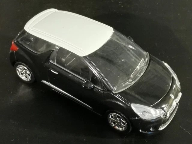 JRD 1/43 Citroën DS 19 Noir Et Blanc #141 – Miniature Proche Neuf – Réf:131