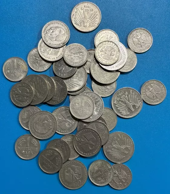 Bulk Germany Coin Lot 84 GDM Face Value ( $71 AUD)