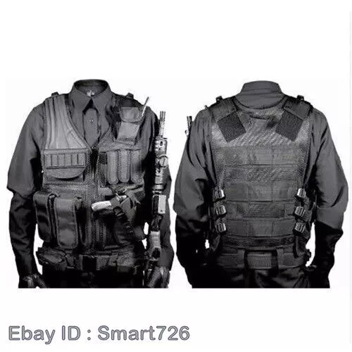 Multi-Pocket Swat Army Tactical Vest Military Combat Body Armor Vests Security