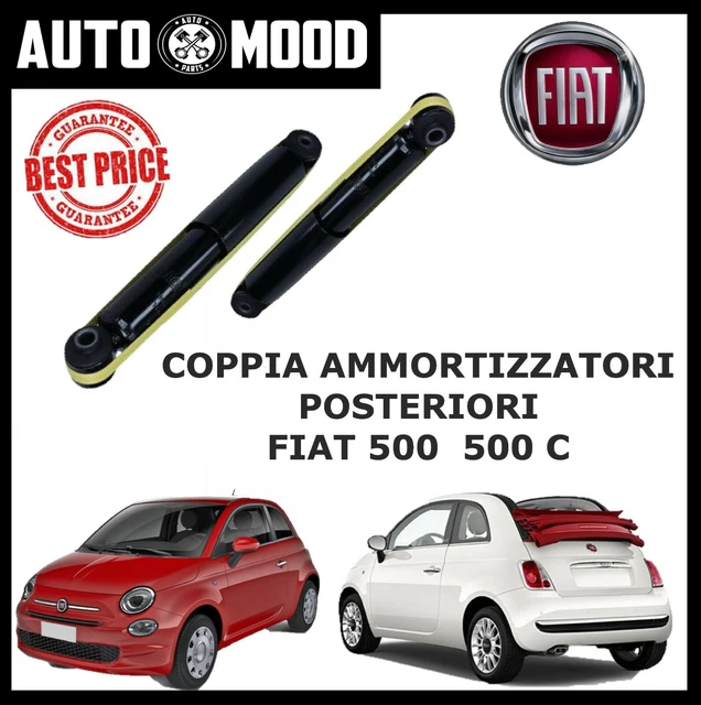 Kit 2 Coppia Ammortizzatori Posteriori Fiat 500 500 C 0.9 1.2 1.4 1.3 Multijet