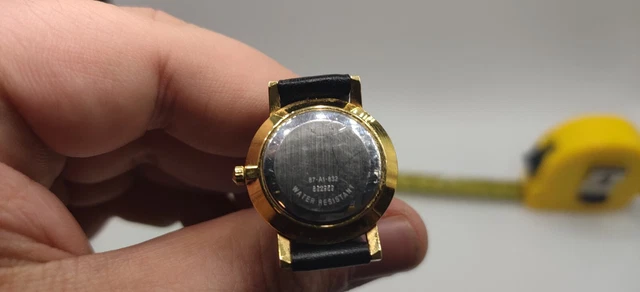 Orologio Movado Museo Donna 87-A1-832 Made in Svizzera Quadrante Bianco Cinturino Nero Quarzo 2