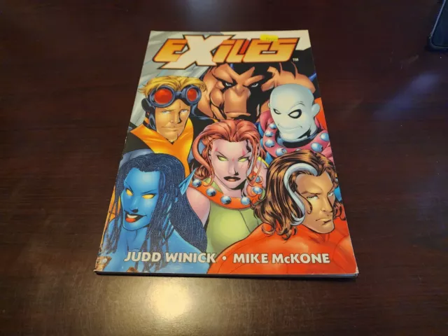 Marvel Comics Exiles Volume 1 Trade Paperback, Nice!