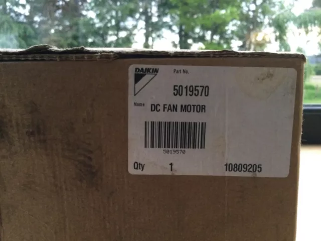 Motore Ventilatore Daikin Air Con Dc 5019570 - Posta Veloce!