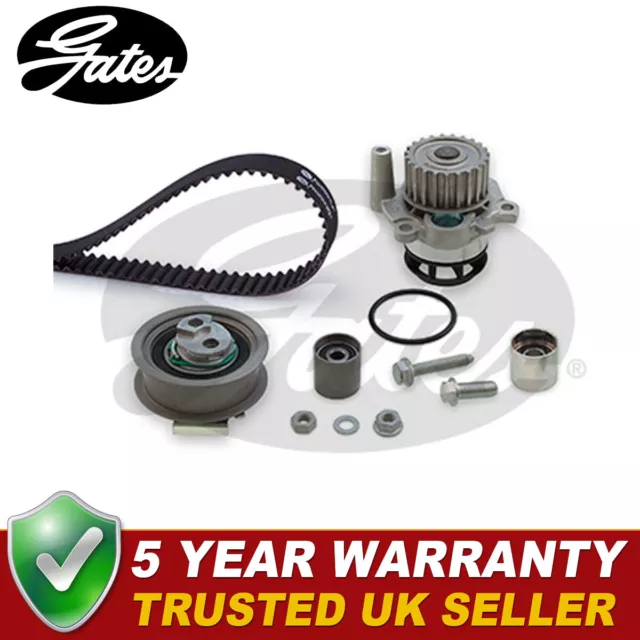 Gates Timing Cam Belt Water Pump Kit Fits Audi A1 A3 A4 A6 TT 2.0 TFSI 9GO