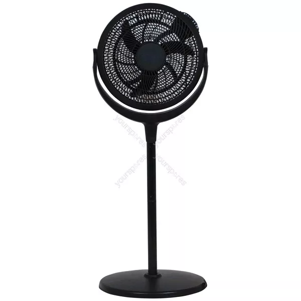 Prem-I-Air 12 (30cm) Power Stand Fan with 7 Hour Timer and Remote Control - Desk