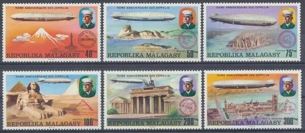 Madagaskar, Michel Nr. 783-788, postfrisch / MNH - 601724