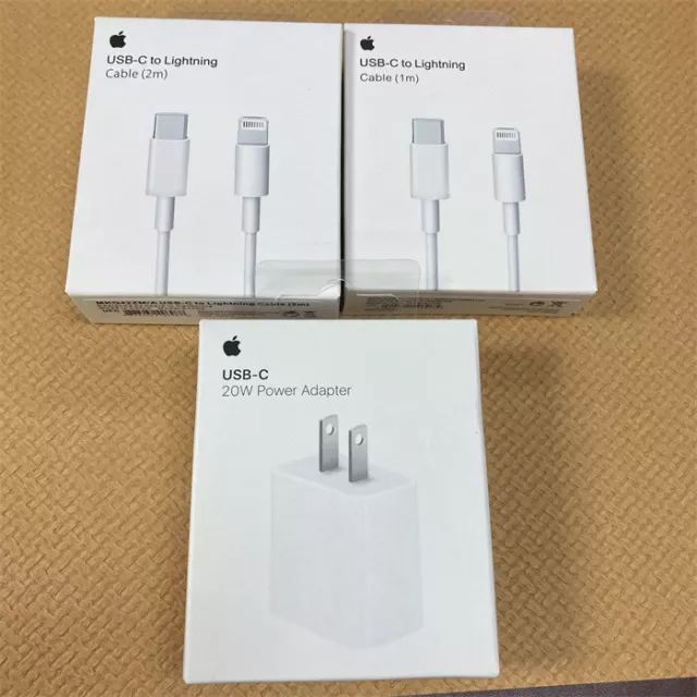 OEM Genuine 20W Charger USB-C Power Adapter For iPhone X 11 12 & 13 14 Pro Max