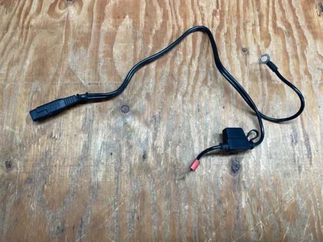 Harley Davidson / Motorcycle Battery Tender Cable with Fuse