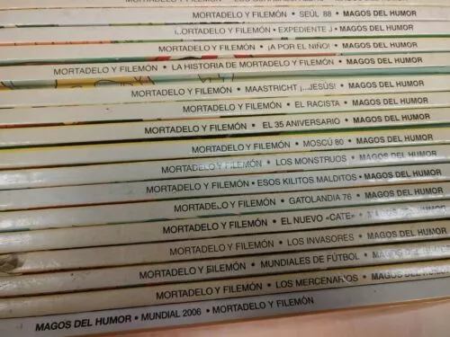 Lote 29 Tomos Mortadelo Y Filemon, Circulo De Lectores Magos Del Humor Tapa Dura