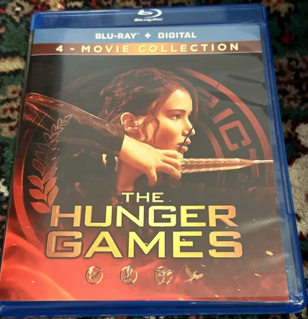 The Hunger Games: Complete 4-Movie Collection (Blu-ray) Mockingjay Catching Fire