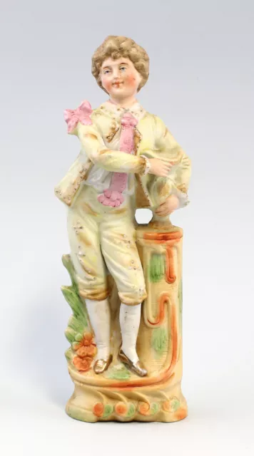 9140270  Porzellanfigur Nippes-Kavalier Thüringen H24cm