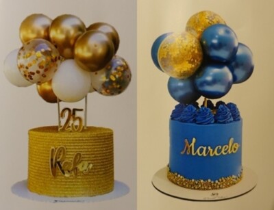 Happy Birthday Diy Cake Topper Tortendekoration Kuchenfiguren Backen Eventdeko 