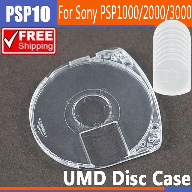 10x Replacement UMD Game Disc Case Storage Shell Box for Sony PSP 1000 2000 3000
