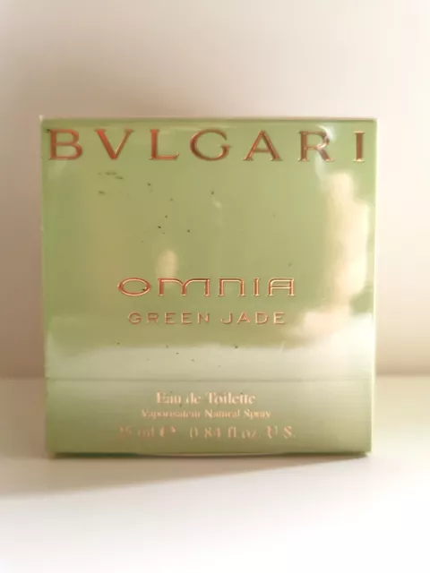 Bvlgârï Ômnïa Grëen Jâde Eau De Toilette 25 Ml Bûlgarï Neuf Rare