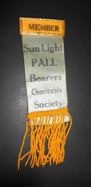 Historic African American Sunlight Pallbearers Charitable Society Ribbon