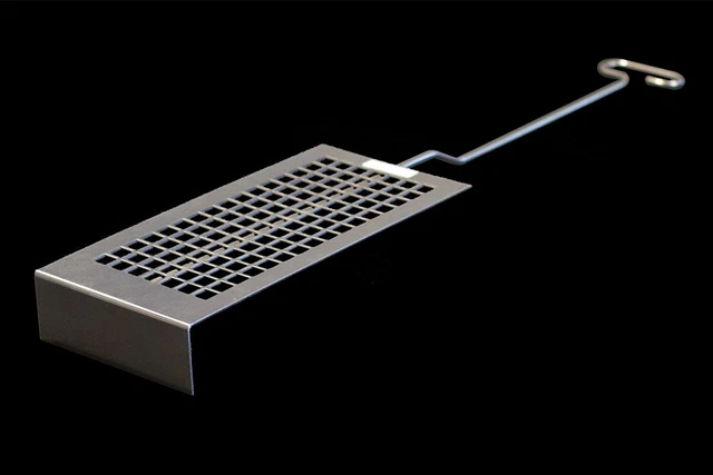 Hearth Helpers Inc Tamizador Palas Extractor Ember Jr Estufa 16" Manija de doble soldadura
