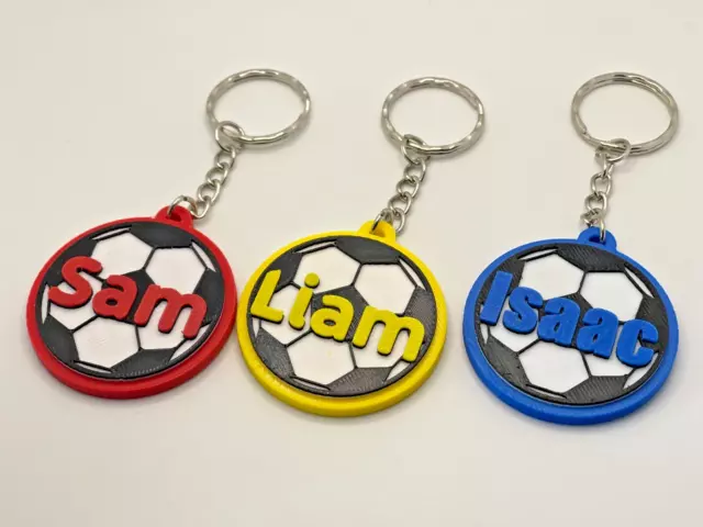 Personalized Football keyring