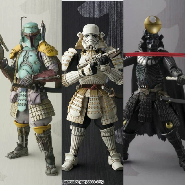 STAR WARS BANDAI MOVIE REALIZATION White Star Wars Samurai Action