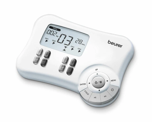 Beurer EM 80 stimulateur musculaire électronique Electrodes 4 canaux Blanc