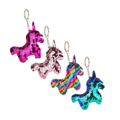 Elan 8pcs élan en forme de porte-clés porte-clés coloré sac sac pendentif suspendu 