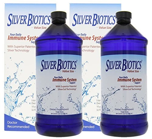 American Biotech Labs Silver Biotics Immune System Support Multi Pack, 32 Fl Oz