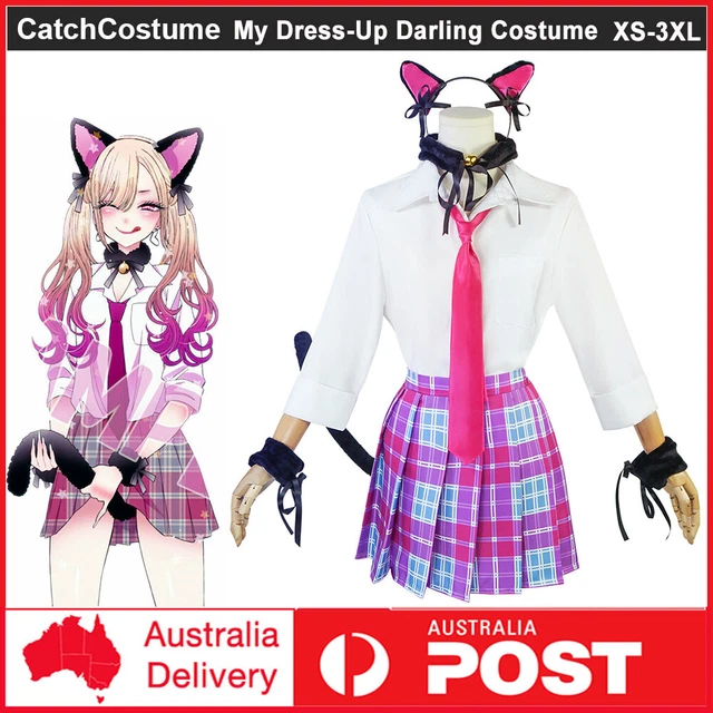 My Dress up Darling Marin Kitagawa Kimono Cosplay Costume Outfits Halloween Carnival Suit main image 1