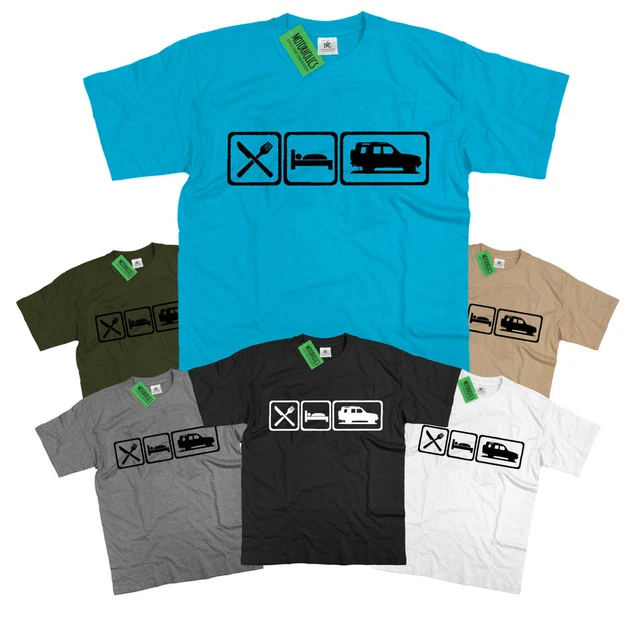 Mens Eat Sleep Land Rover Discovery T Shirt Landrover Disco S - 5XL