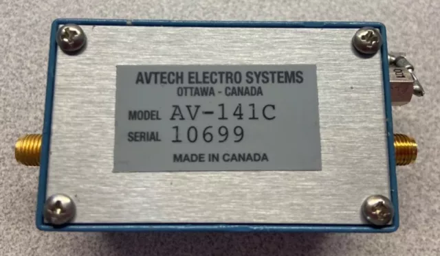 Avtech Electro Systems Pulse Amplifier Module AV-141C